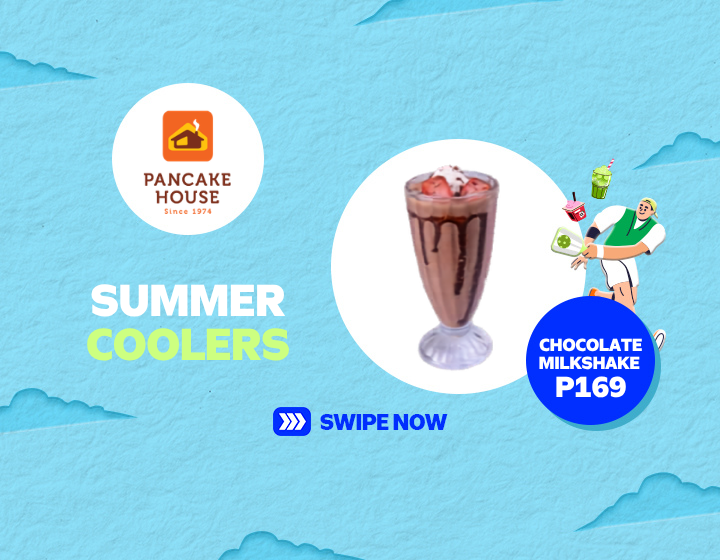 Chocolate Milkshake for P169