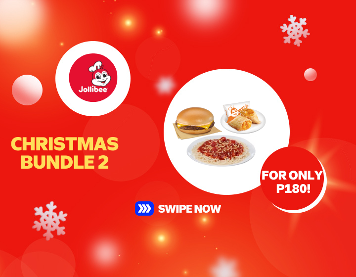 JOLLIBEE I CHRISTMAS BUNDLE 2 FOR ONLY P180!