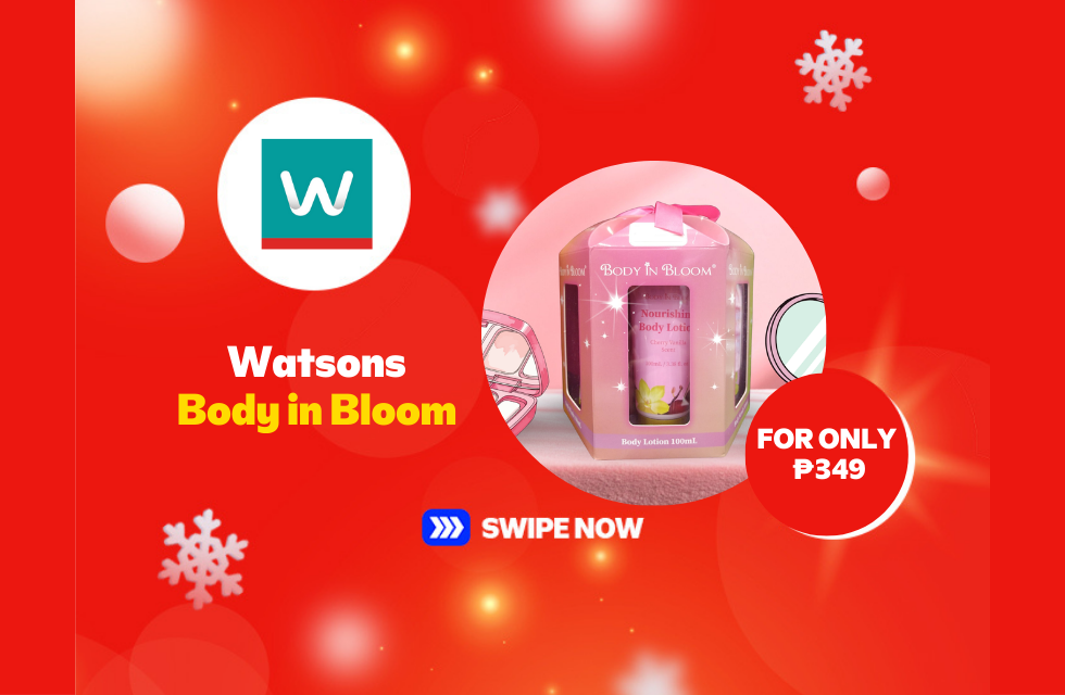 Watsons Body in Bloom Gift Set for only P349.00