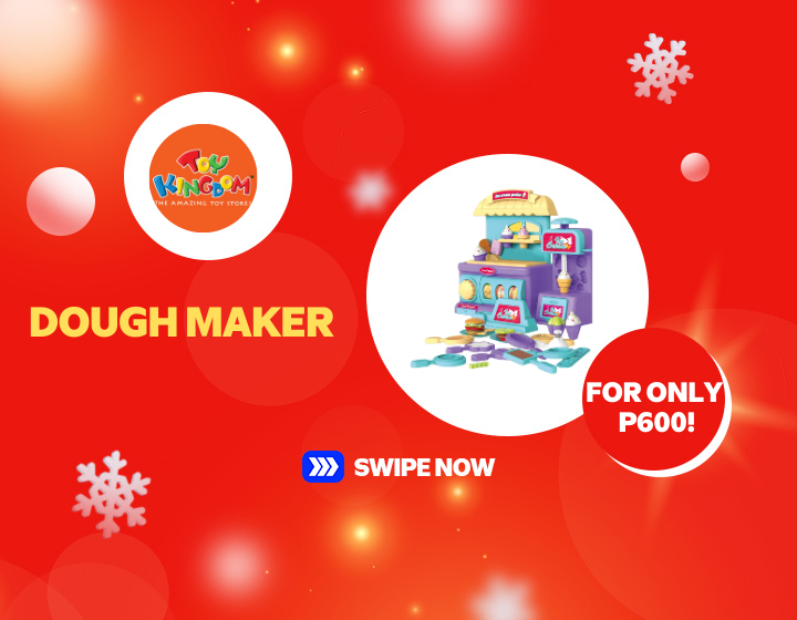 TOY KINGDOM I DOUGH MAKER FOR ONLY P600!
