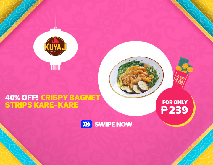 40% CRISPY BAGNET SRIPS KARE-KARE