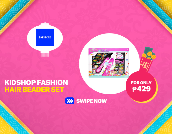 KIDSHOP FASHION HAIR BEADER SET