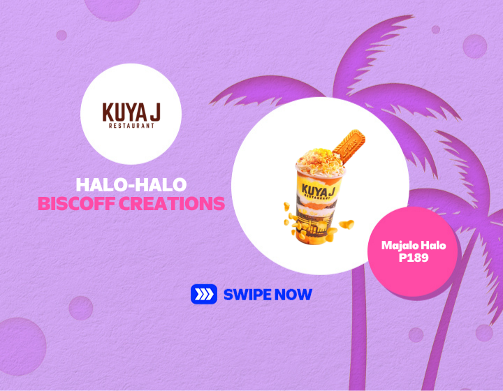 Enjoy the ALL-NEW Majalo Halo Biscoff Creation for only P189
