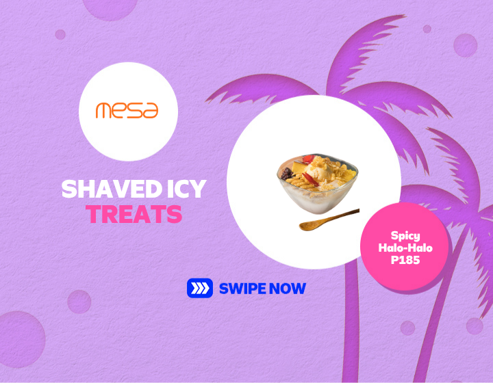 Enjoy Spicy Halo-Halo for only P185