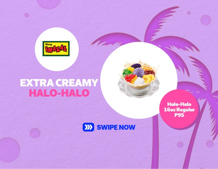Enjoy the Extra Creamy Halo-Halo Regular for only P95