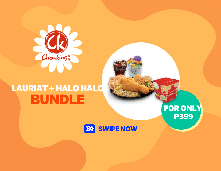 Avail our Lauriat + Halo Halo Bundle starting at 399 pesos only!