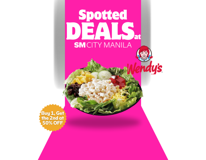 Buy 1 Get the 2nd at 50% OFF on Wendy's Macaroni Salad Big Plate