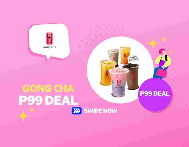 GONG CHA 99 DEALS