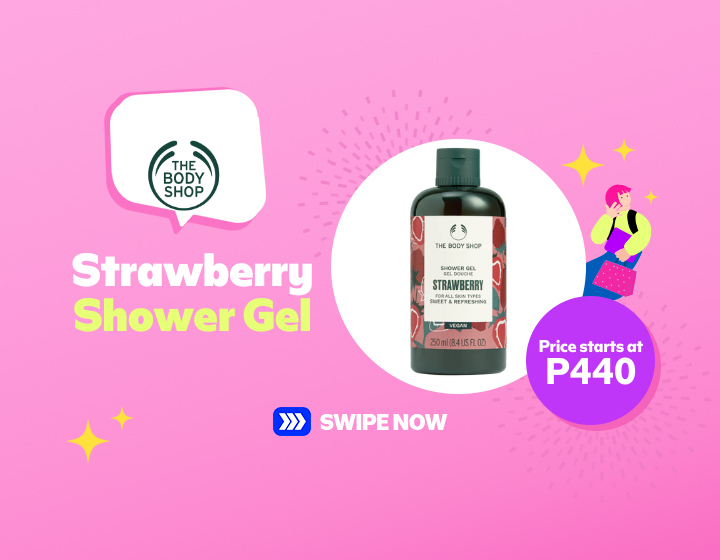  The Body Shop |  foamy Strawberry Shower Gel