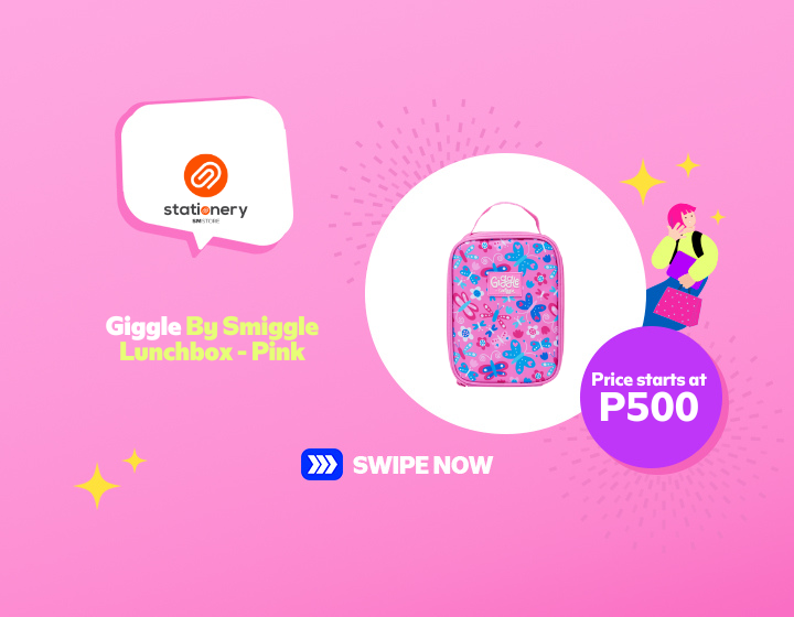 SM Store | Giggle By Smiggle Lunchbox - Pink
