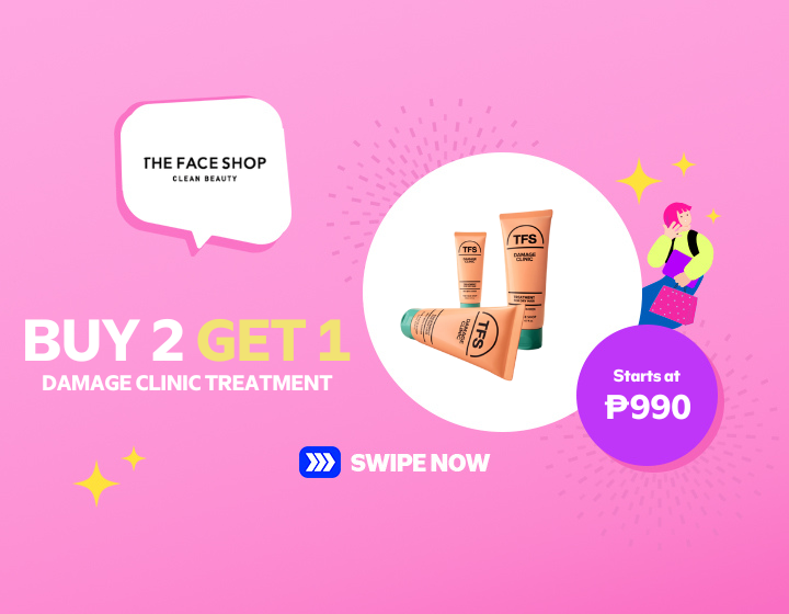 Buy 2 Get 1 Damage Clinic Treatment for ₱990 