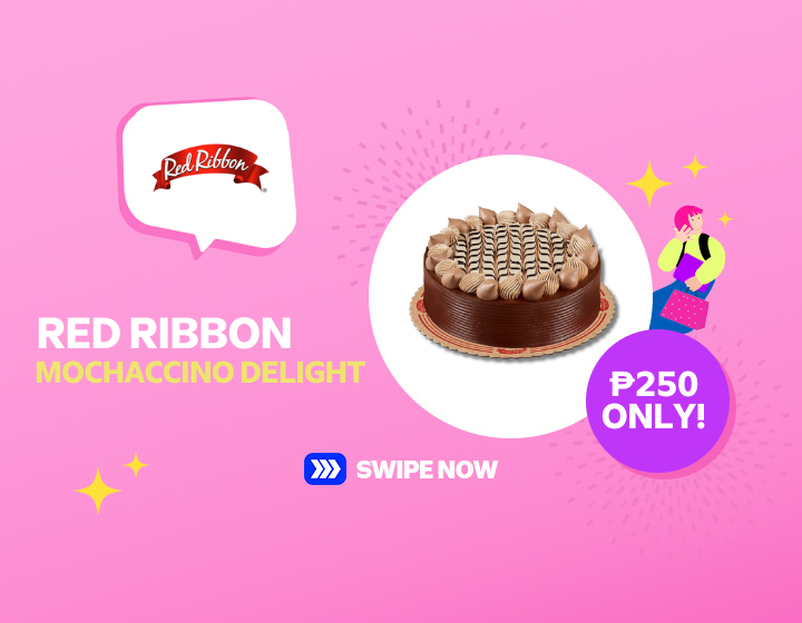 RED RIBBON MOCHACCINO: MOCHA-RICH, LATTE INSPIRED DELIGHT CAKE! 