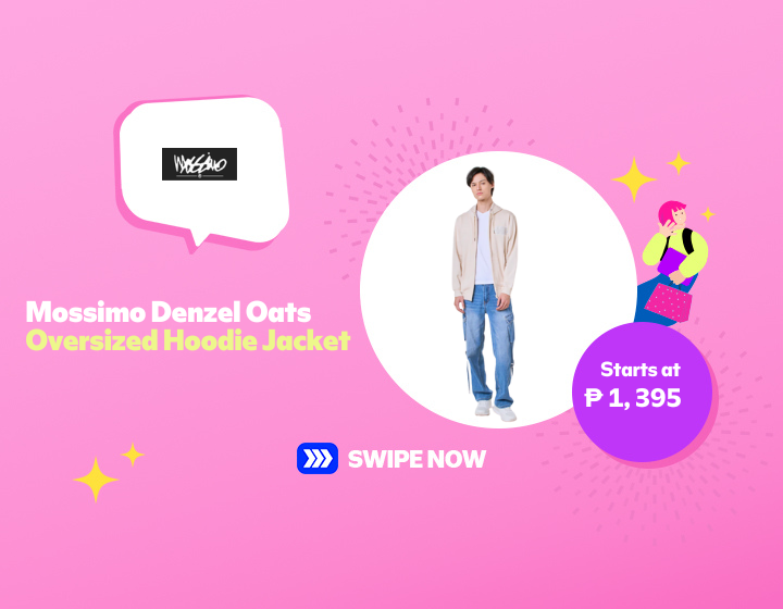 Mossimo Denzel Oats Oversized Hoodie Jacket