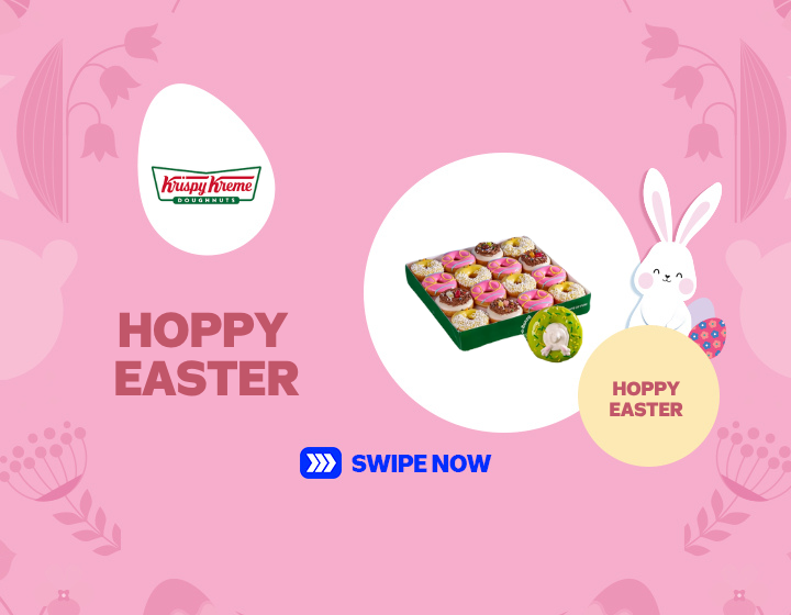 HOPPY EASTER I KRISPY KREME FOR ONLY P420!