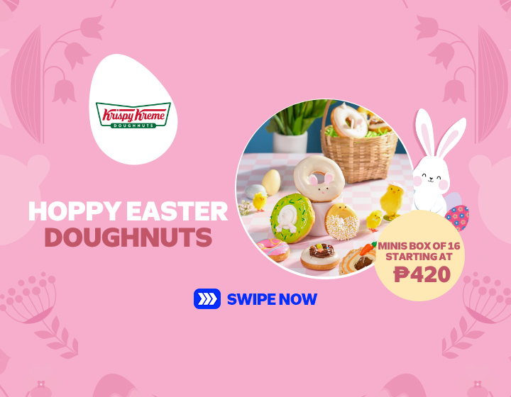 HOPPY EASTER DOUGHNUTS FOR ONLY ₱420
