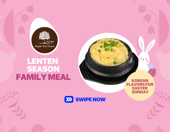 LENTEN  SEASON FAMILY MEAL