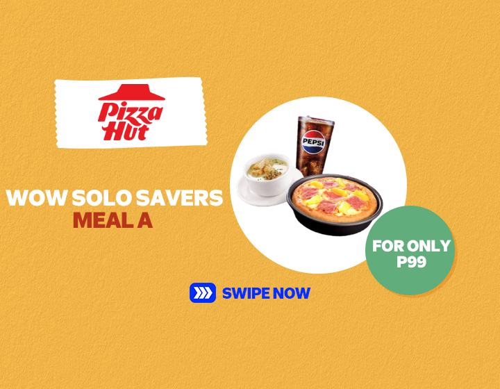 PIZZA HUT | WOW SOLO SAVERS MEAL A FOR ONLY P99