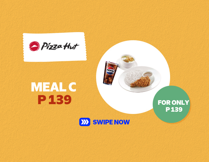 Pizza Hut Meal C for P 139
