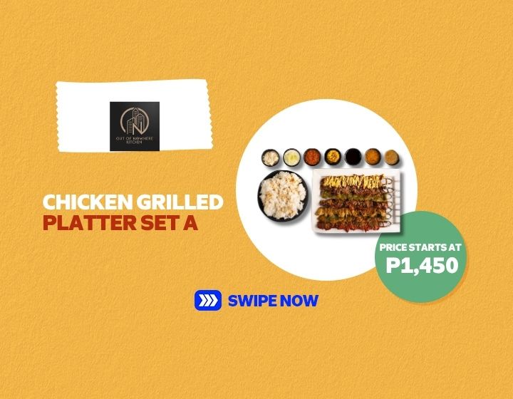 Out of Nowhere Kitchen | CHICKEN GRILLED  PLATTER SET A