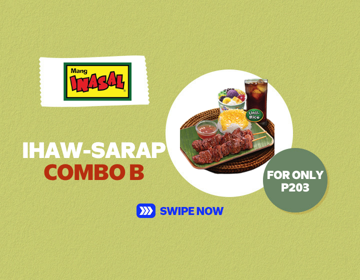 SAVE ₱10 ON IHAW-SARAP COMBO B