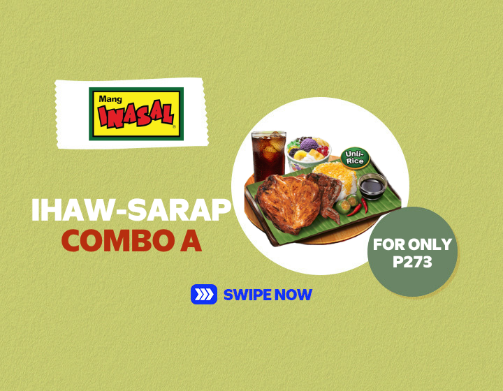 SAVE ₱10 ON IHAW-SARAP COMBO A