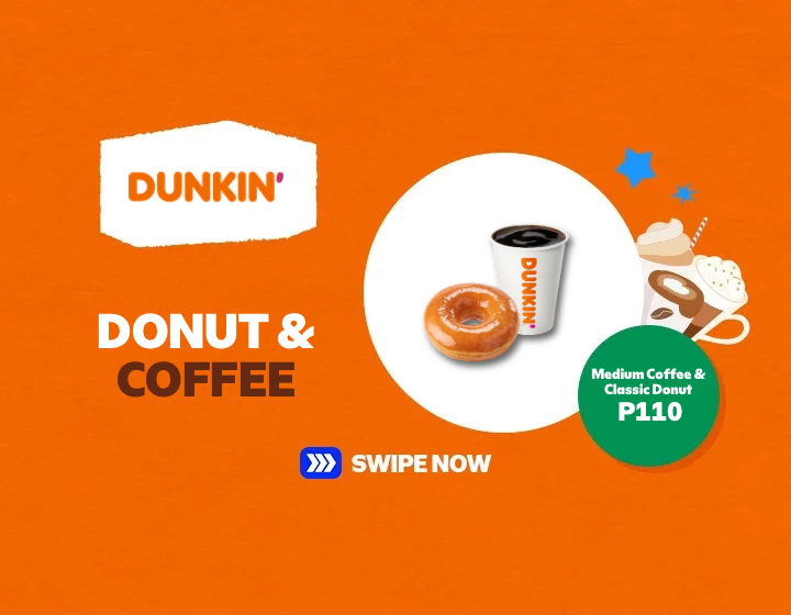 Donut & Coffee at Dunkin’