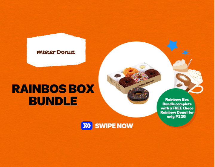 MISTER DONUT I RAINBOX BOX BUNDLE FOR ONLY P220!