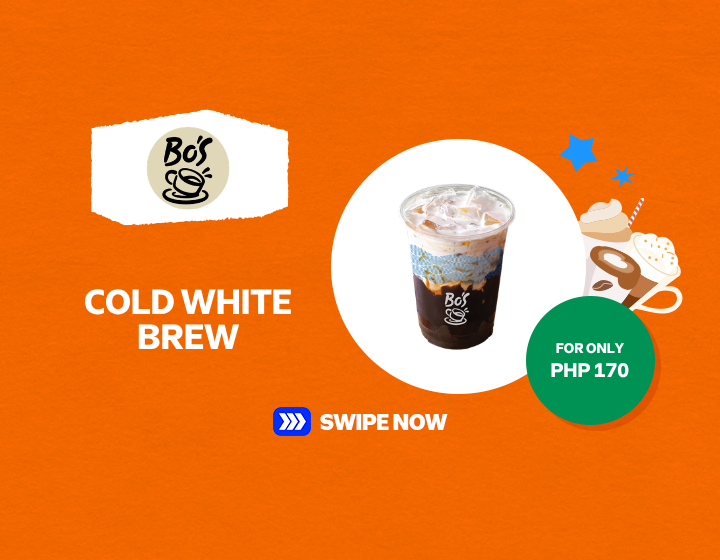 BO'S COLD WHITE BREW FOR ONLY P170! 