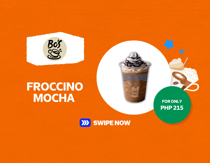BO'S COFFEE FROCCINO MOCHA FOR ONLY P215! 