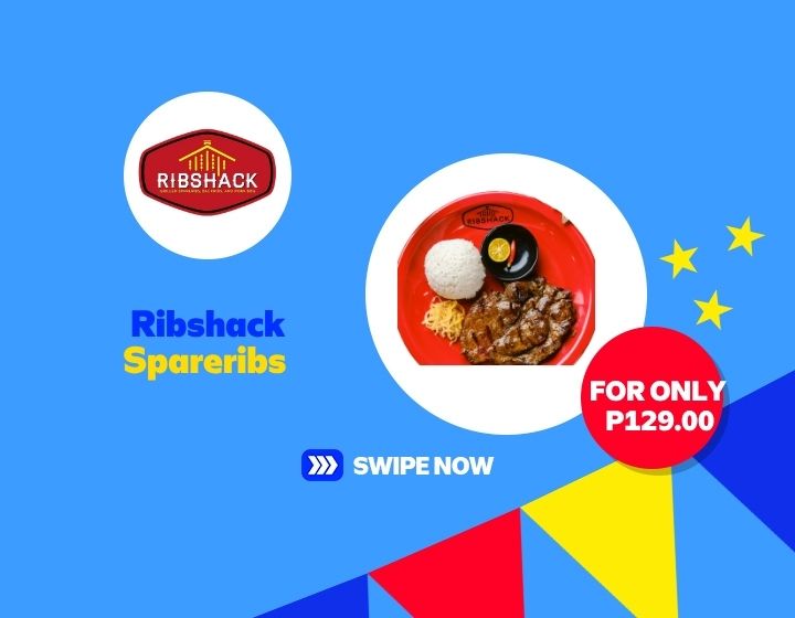 Craving for something savory? 🍖🔥  Enjoy delicious Spareribs at Ribshack for only ₱129.00! Perfect for your next food trip with family and friends. 😋  Visit Ribshack here at SM City General Santos today!
