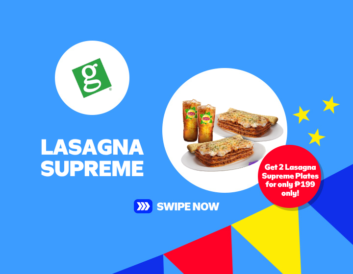 GRENWICH I 2 LASAGNA SUPREME FOR ONLY P199!