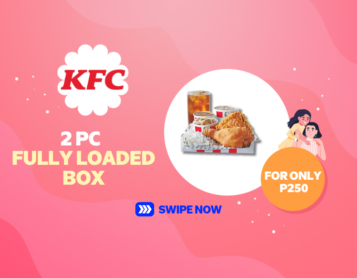 KFC 2PC FULLY LOADED BOX