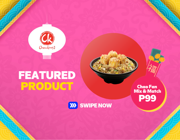 SIOMAI CHAO FAN MIX & MATCH FOR ONLY P99