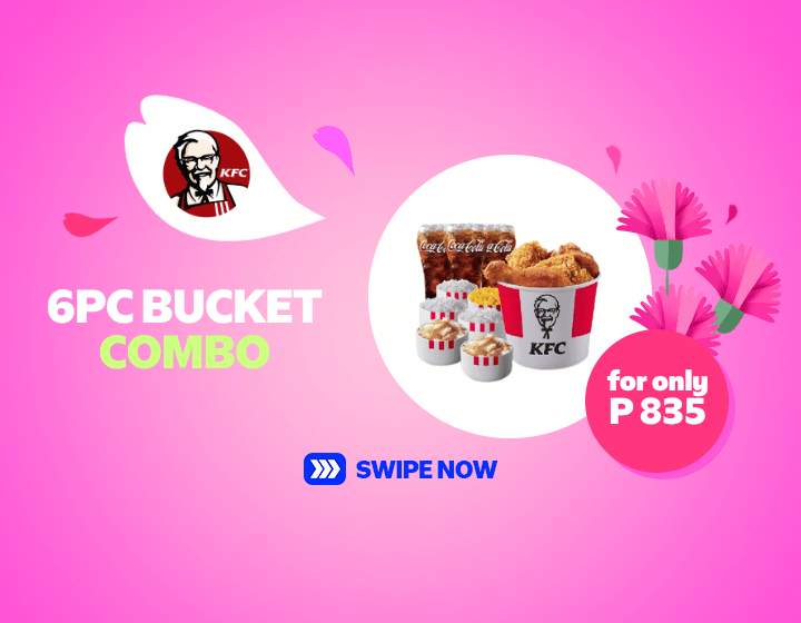 KFC's 6pc Bucket Combo