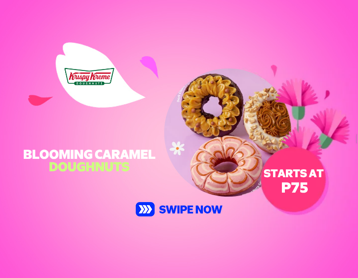 BLOOMING CARAMEL DOUGHNUTS STARTS AT ₱75
