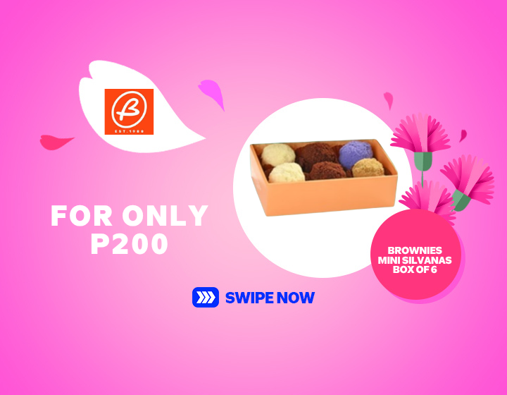 Brownies Mini Silvanas Set of 6 for only P 200