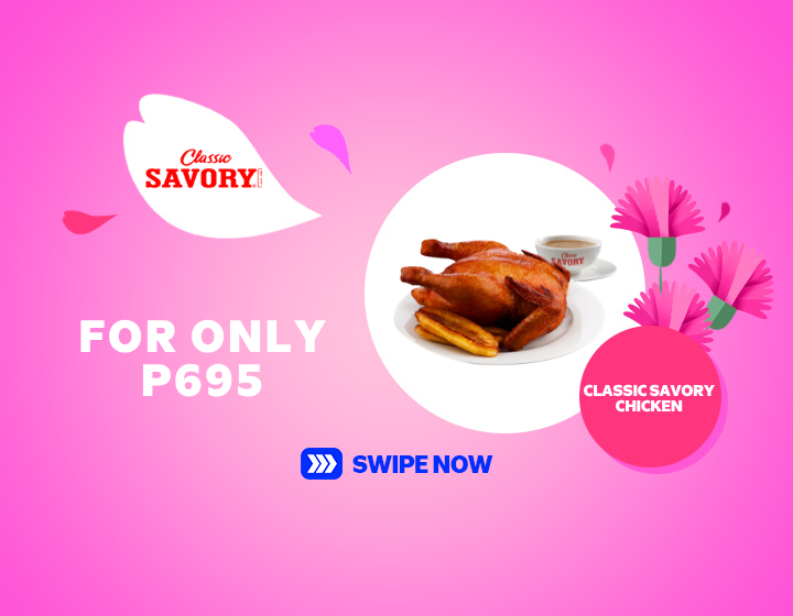 CLASSIC SAVORY CHICKEN (WHOLE) FOR ONLY P695