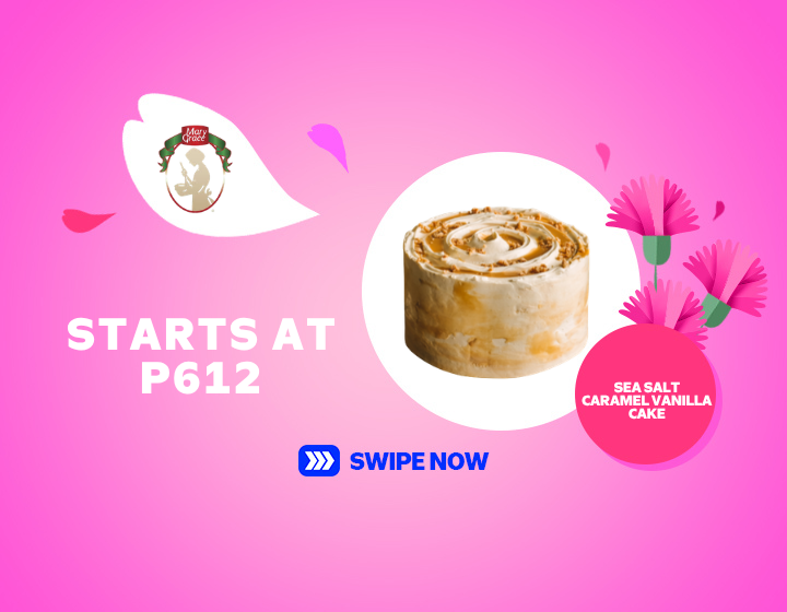 Mary Grace Sea Salt Caramel Vanilla Cake