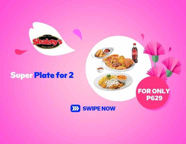 Dine with your family this Mother’s Day at Shakey’s! 💖 Enjoy their Super Plate for 2, starting at ₱629. Visit Shakey’s here at SM City General Santos.