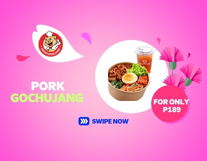 Make this Mom’s Day extra special 💐  Dine with your fam at Samgyupsalamat and treat Mom to their savory Pork Gochujang for only ₱189.00 😍  Visit us at SM City General Santos and celebrate with good food and great company! 💖