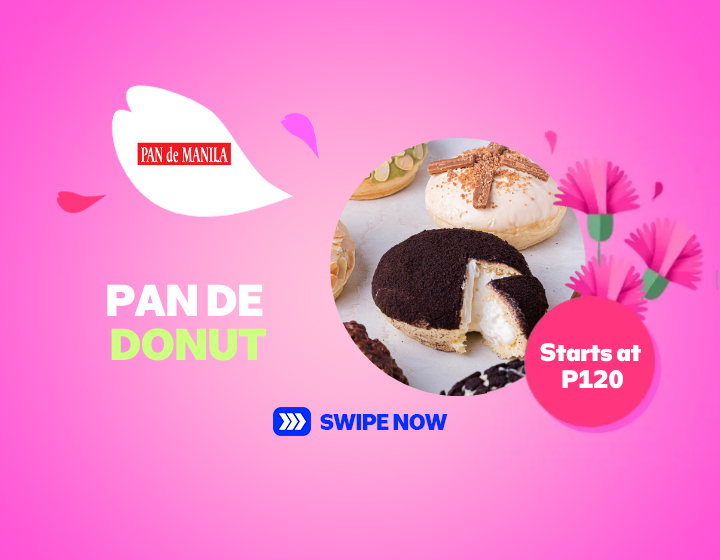GIVE YOUR MOM A SWEET TREAT OF PAN DE DONUT STARTING AT  ₱120
