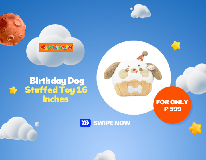 Birthday Dog Stuffed Toy 16 Inches