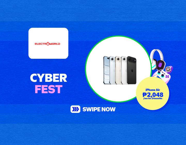 Get your iPhone Air with Home Credit at 0% interest in up to 24 months