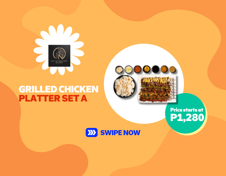 Out of Nowhere Kitchen | GRILLED CHICKEN PLATTER SET A