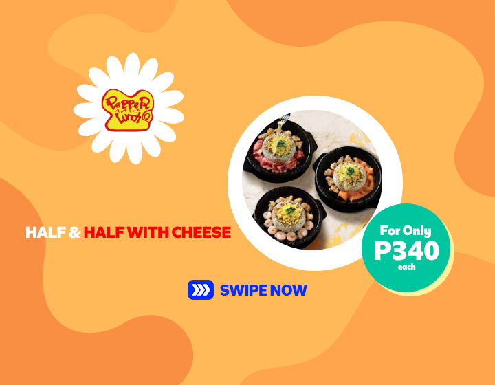 Pepper Lunch Half & Half With Cheese