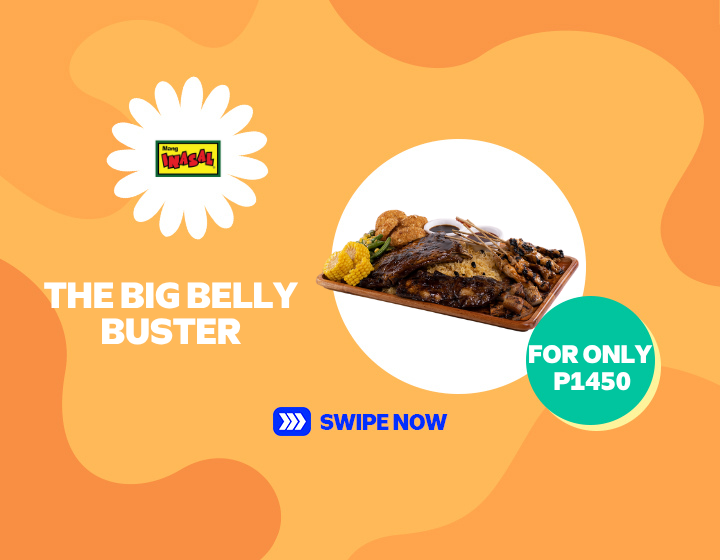 BIGBY'S I THE BIG BELLY BUSTER FOR ONLY P1,450