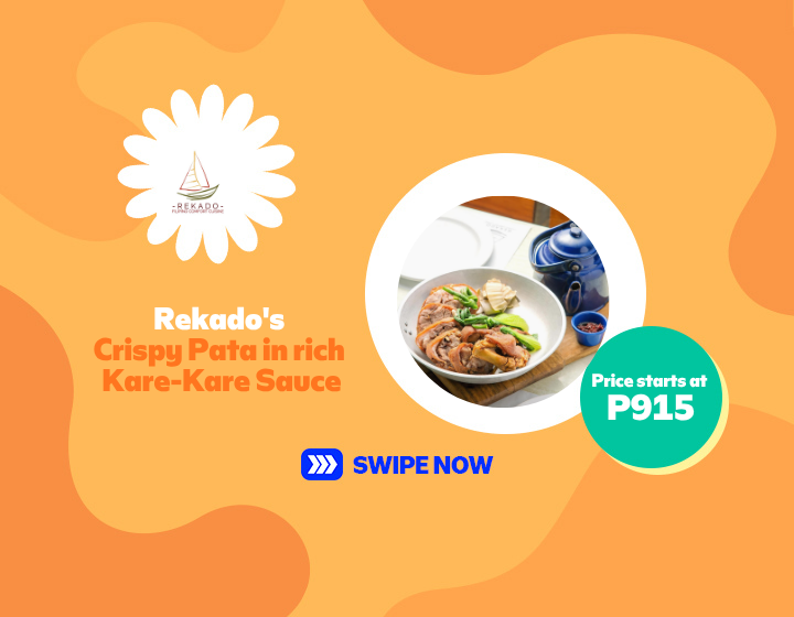 Rekado's Crispy Pata in rich Kare-Kare Sauce 