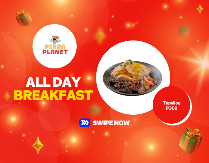 Enjoy All Day Breakfast Tapsilog for only P369