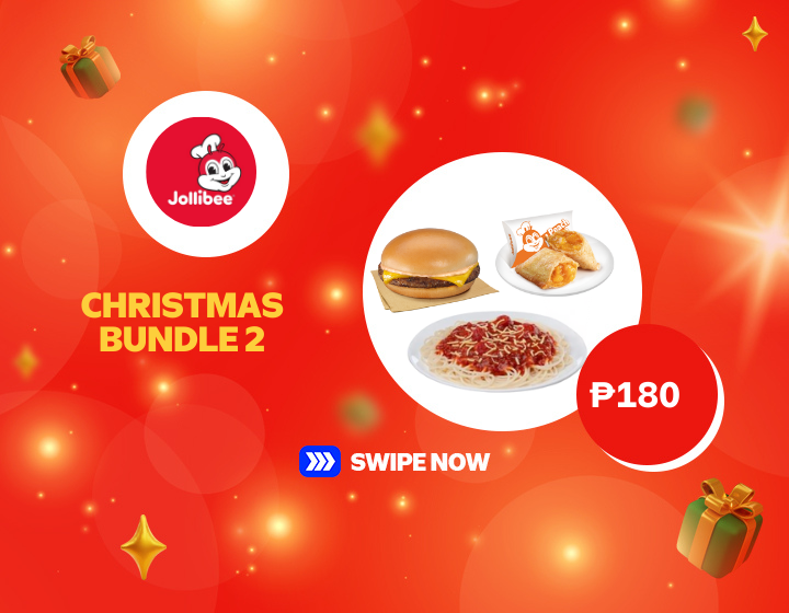 JOLLIBEE I CHRISTMAS BUNDLE 2 FOR ONLY P180!