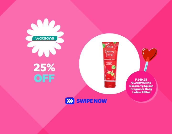 25% OFF on GLAMWORKS Raspberry Splash Fragrance Body Lotion 400ml